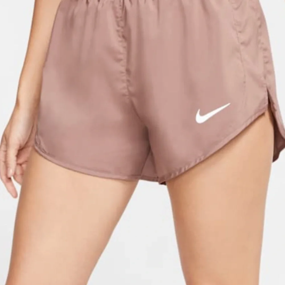 Nike Running Tan Athletic Shorts with Elastic Waistband